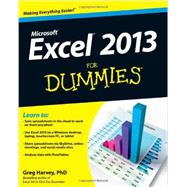 Excel 2013 for Dummies by Harvey, Greg, 9781118510124