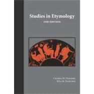 Studies in Etymology by Dunmore, Charles W.; Fleischer, Rita, 9781585100125
