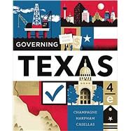 Governing Texas by Champagne, Anthony; Harpham, Edward J.; Casellas, Jason P., 9780393680126