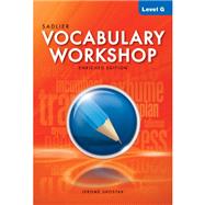 Vocabulary Workshop Enriched Edition Student Edition Level G (66329) by Shostak, Jerome, 9780821580127