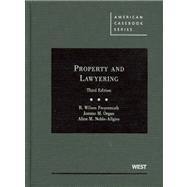 Property and Lawyering, 3d by Freyermuth, R. Wilson; Organ, Jerome M.; Noble-Allgire, Alice M., 9780314210135