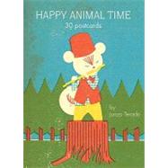 Happy Animal Time 30 Postcards by Terada, Junzo, 9780811870139