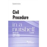 Civil Procedure in a Nutshell(Nutshells) by Kane, Mary Kay; Miller, Arthur R.; Steinman, Adam N., 9781685610142
