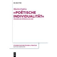 Potische Individualitt by Endres, Martin, 9783110330144