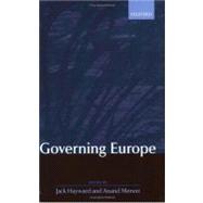 Governing Europe by Hayward, Jack; Menon, Anand, 9780199250158