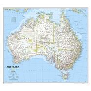 Australia Classic by National Geographic Maps, 9780792250159