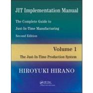 JIT Implementation Manual -- The Complete Guide to Just-In-Time Manufacturing: Volume 1 -- The Just-In-Time Production System by Hirano; Hiroyuki, 9781420090161