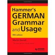Hammer's German Grammar and Usage by Durrell; Martin, 9781444120165