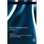 Political Budgeting Across Europe by Breunig; Christian, 9781138300170