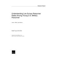 Understanding Low Survey Response Rates Among Young U.S. Military Personnel by Aharoni, Eyal, 9780833090171