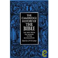 Cambridge History of the Bible by Lampe, Geoffrey W. H., 9780521290173