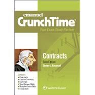 Emanuel CrunchTime for Contracts by Emanuel, Steven L., 9781454870173
