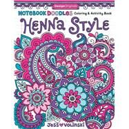 Henna Style Adult Coloring Book by Volinski, Jess, 9781497200173