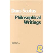 Philosophical Writings by Duns Scotus, John, 9780872200180