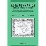 Acta Germanica by Von Maltzan, Carlotta, 9783631770184