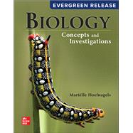 Biology: Concepts and Investigations [Rental Edition] by HOEFNAGELS, 9781265340186