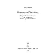 Drohung Und Verheissung by Lohmann, Hans, 9783110120189