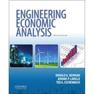 ENGINEERING ECONOMIC ANALYSIS 12TH EDITION by NEWNAN, 9780199370191