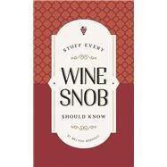 Stuff Every Wine Snob Should Know by Monosoff, Melissa, 9781683690191