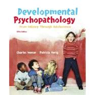 Developmental Psychopathology by Kerig, Patricia; Wenar, Charles, 9780072820195