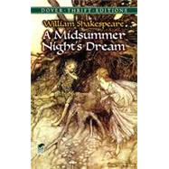 A Midsummer Night's Dream by William  Shakespeare, 9780486110196