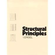 Structural Principles by Engel, Irving, 9780138540197