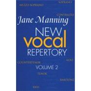 New Vocal Repertory Volume 2 by Manning, Jane, 9780198790198