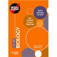 Need to Know: Higher Biology by Graham Moffat; Billy Dickson, 9781510450202