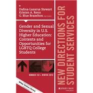 Gender and Sexual Diversity in U.S. Higher Education 2015 by Stewart, Dafina-lazarus; Renn, Kristen A.; Brazelton, G. Blue, 9781119220206