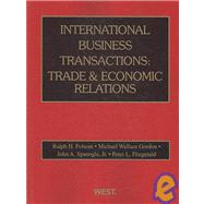 International Business Transactions by Folsom, Ralph H., 9780314200211