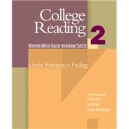 College Reading 2 English for Academic Success by Fellag, Linda Robinson, 9780618230211