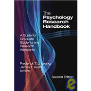 The Psychology Research Handbook; A Guide for Graduate Students and Research Assistants by Frederick T. L. Leong, 9780761930211
