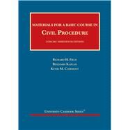 Materials for a Basic Course in Civil Procedure, Concise by Field, Richard H.; Kaplan, Benjamin; Clermont, Kevin M., 9781684670215