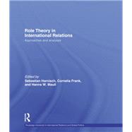 Role Theory in International Relations by Harnisch; Sebastian, 9780415830218