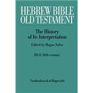 Hebrew Bible / Old Testament by Saebo, Magne; Machinist, Peter (CON); Ska, Jean Louis (CON), 9783525540220