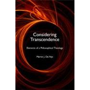 Considering Transcendence by De Nys, Martin J., 9780253220226