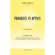 Progress in Optics by Wolf, 9780444510228