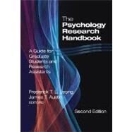 The Psychology Research Handbook; A Guide for Graduate Students and Research Assistants by Frederick T. L. Leong, 9780761930228