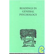 Readings in General Psychology by Halmos, Paul & Iliffe, Alan, 9780415210232