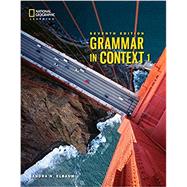 Grammar in Context 1: Student's Book by Elbaum, Sandra, 9780357140239