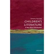 Children's Literature: A Very Short Introduction by Reynolds, Kimberley, 9780199560240