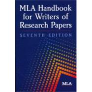 MLA Handbook for Writers of...,Gibaldi, Joseph,9781603290241