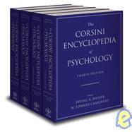 The Corsini Encyclopedia of Psychology, 4 Volume Set by Weiner, Irving B.; Craighead, W. Edward, 9780470170243