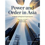 Power and Order in Asia A Survey of Regional Expectations by Green, Michael J.; Szechenyi, Nicholas, 9781442240247