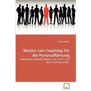 Nutzen Von Coaching Fur Die Personalfuhrung by Peters, Sandra, 9783639210255