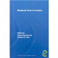 Medieval Texts in Context by Caie; Graham D., 9780415360258
