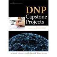 DNP Capstone Projects by Anderson, Barbara A.; Knestrick, Joyce M., Ph.D.; Barroso, Rebeca, 9780826130259