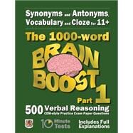 Synonyms and Antonyms, Vocabulary and Cloze by Eureka! Eleven Plus, 9781515030263