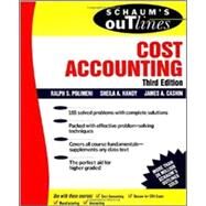 Schaum's Outline of Cost Accounting, 3rd, Including 185 Solved Problems by Cashin, James; Polimeni, Ralph; Handy, Sheila, 9780070110267