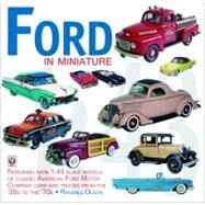Ford in Miniature by Olson, Randall, 9781845840273